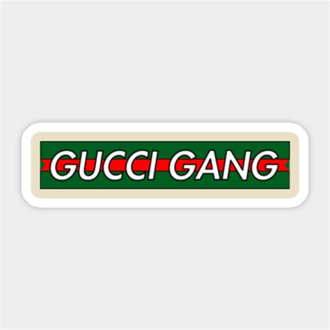 gucci stiker|Gucci gang stickers.